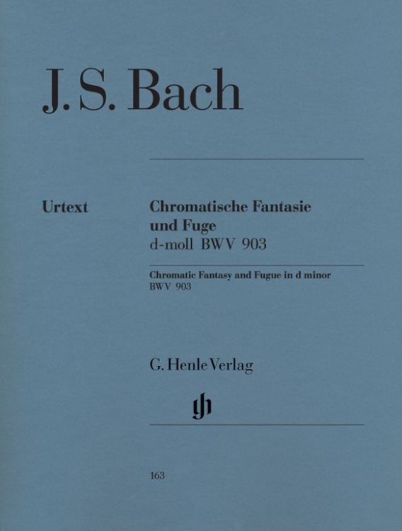 Produktbild: Johann Sebastian Bach - Chromatische Fantasie und Fuge d-moll BWV 903 und 903a