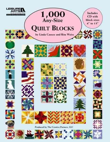 Produktbild: Causee, L: 1,000 Any-size Quilt Blocks