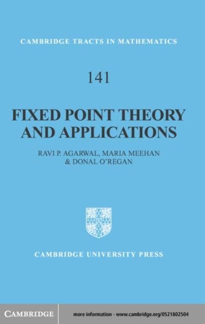 Produktbild: Fixed Point Theory and Applications