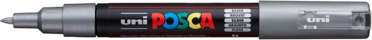 Produktbild: UNI POSCA Marker, silber