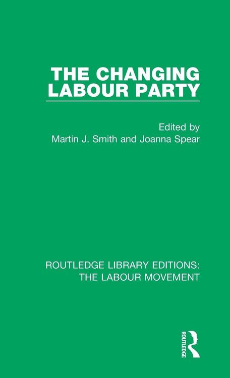 Produktbild: The Changing Labour Party