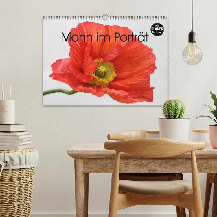 Produktbild: Mohn im Portr&auml;t (Wandkalender 2026 DIN A3 quer), CALVENDO Monatskalender
