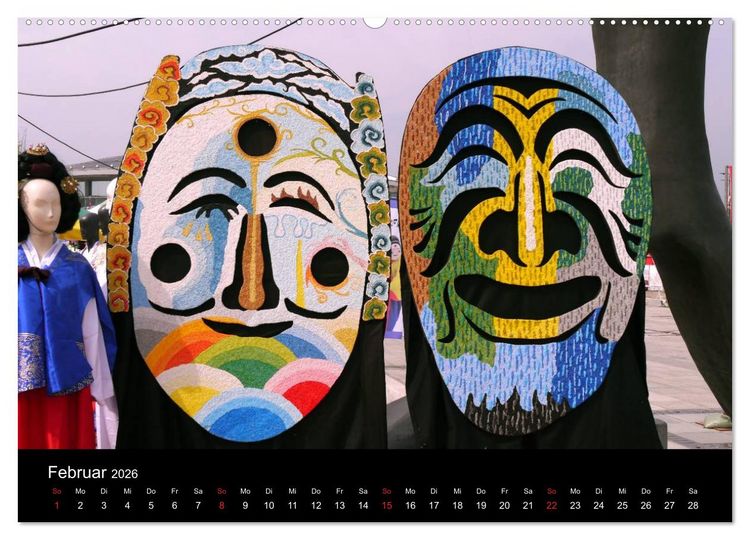 Produktbild: S&Uuml;DKOREA zwischen asiatischer Tradition und Moderne (hochwertiger Premium Wandkalender 2026 DIN A2 quer), Kunstdruck in Hochglanz