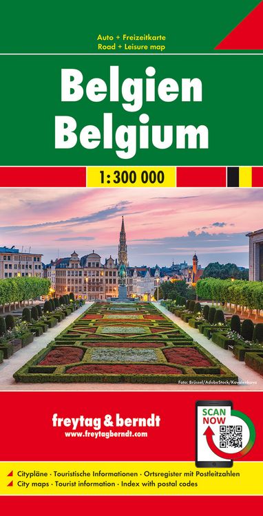 Bild vom Artikel Belgien, Autokarte 1:300.000 vom Autor Freytag-Berndt und Artaria KG