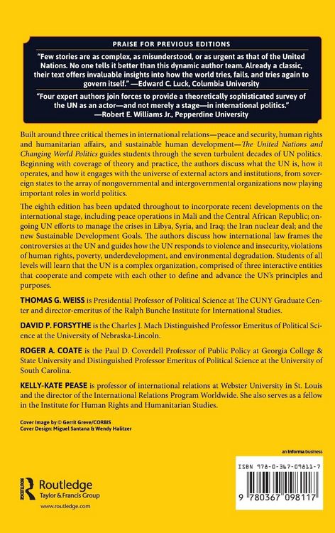 Produktbild: The United Nations and Changing World Politics