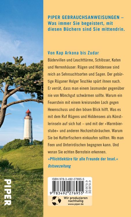 Produktbild: Gebrauchsanweisung f&uuml;r R&uuml;gen und Hiddensee