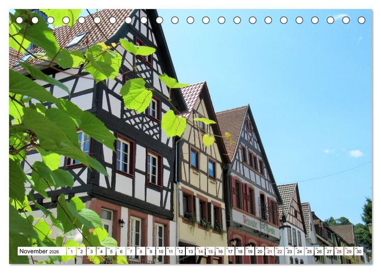 Produktbild: S&uuml;dliche Weinstra&szlig;e und S&uuml;dwestpfalz (Tischkalender 2026 DIN A5 quer), CALVENDO Monatskalender