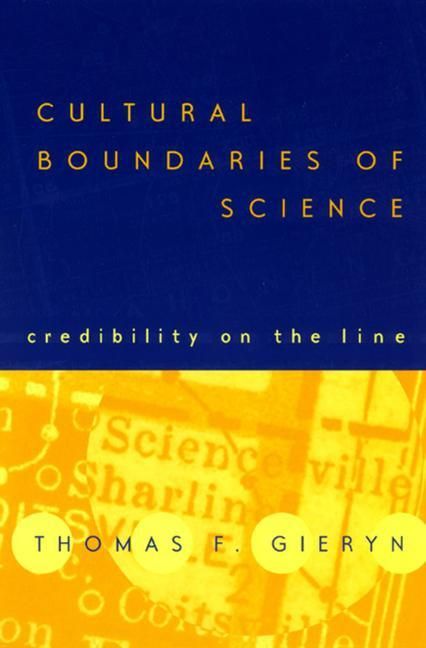 Produktbild: Cultural Boundaries of Science - Credibility on the Line