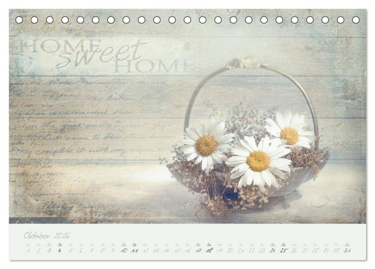 Produktbild: Shabby ist Chic (Tischkalender 2026 DIN A5 quer), CALVENDO Monatskalender