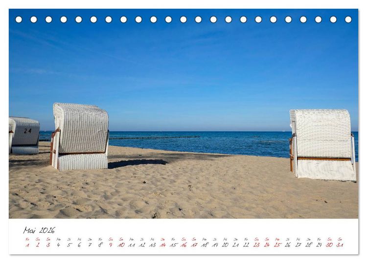 Produktbild: Osteeinsel Poel (Tischkalender 2026 DIN A5 quer), CALVENDO Monatskalender