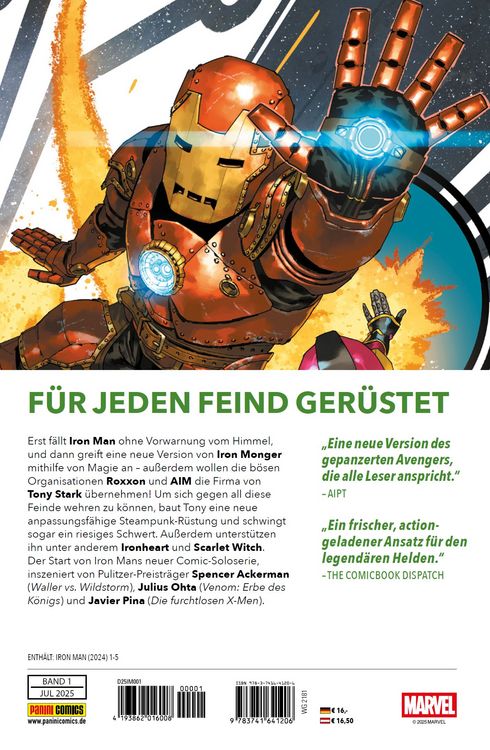 Produktbild: Iron Man - Neustart
