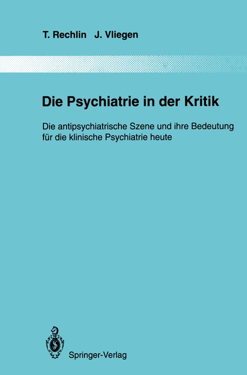 Produktbild: Die Psychiatrie in der Kritik