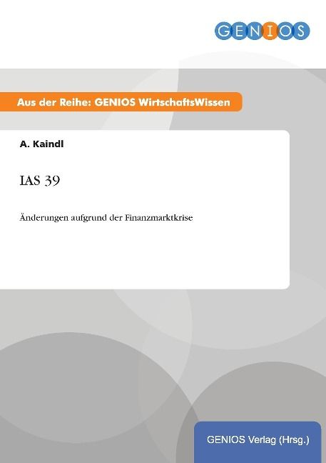Produktbild: IAS 39