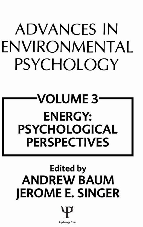 Produktbild: Advances in Environmental Psychology