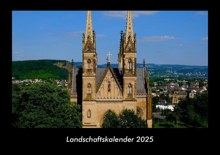 Produktbild: Landschaftskalender 2025 Fotokalender DIN A3