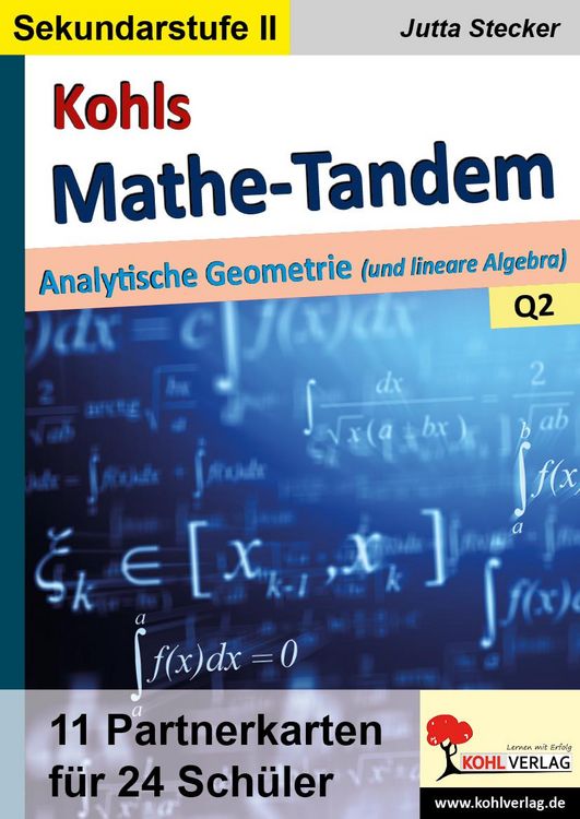 Produktbild: Kohls Mathe-Tandem / Analytische Geometrie