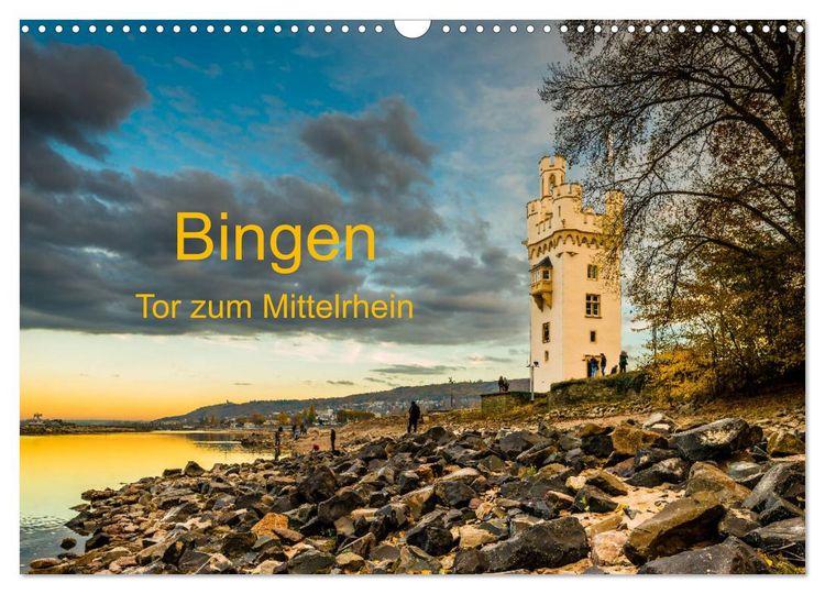 Produktbild: Bingen - Tor zum Mittelrhein (Wandkalender 2026 DIN A3 quer), CALVENDO Monatskalender
