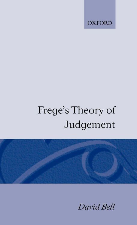 Produktbild: Frege's Theory of Judgement
