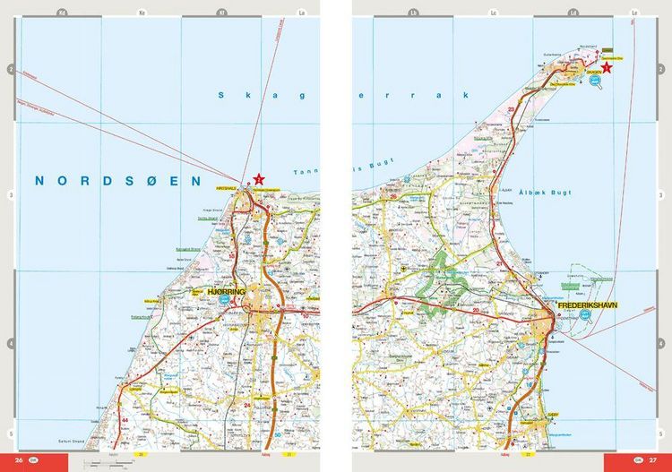 Produktbild: MARCO POLO Reiseatlas D&auml;nemark 1:200.000
