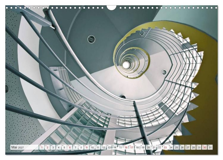 Produktbild: Treppenh&auml;user architektonische Kunstwerke (Wandkalender 2027 DIN A3 quer), CALVENDO Monatskalender