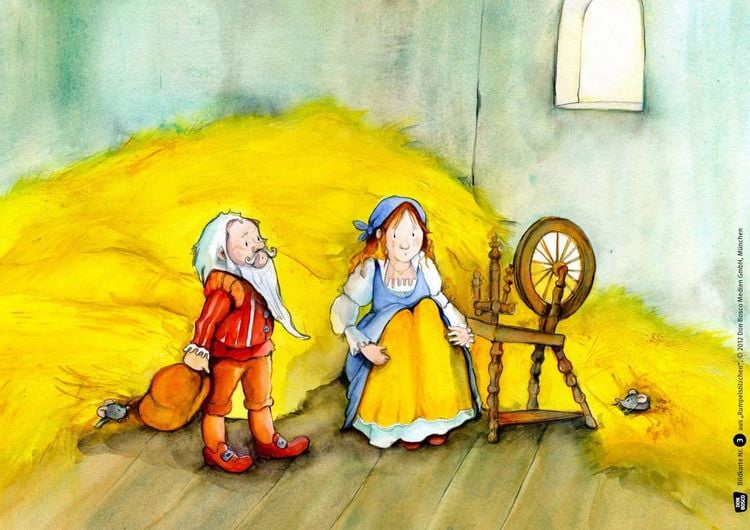 Produktbild: Rumpelstilzchen. Kamishibai Bildkartenset.