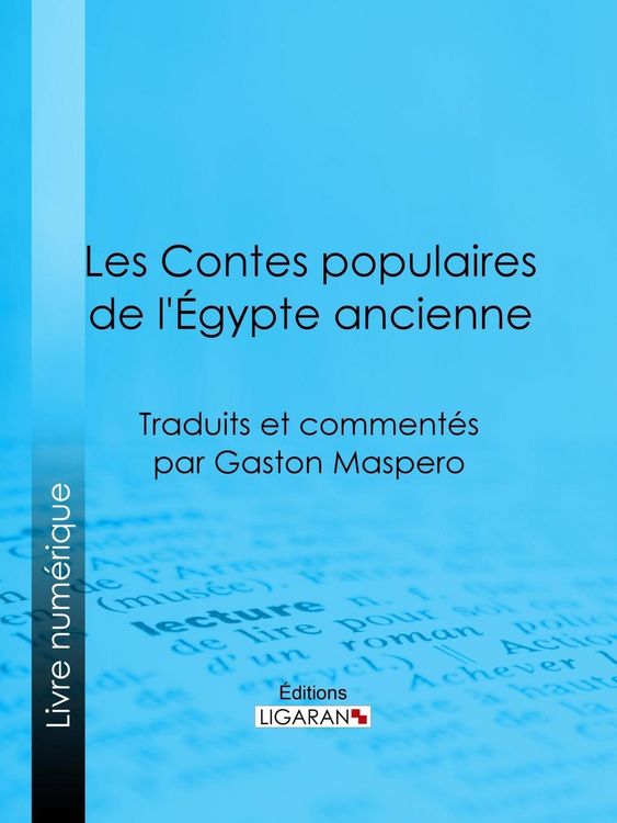 Produktbild: Les Contes populaires de l'&Eacute;gypte ancienne