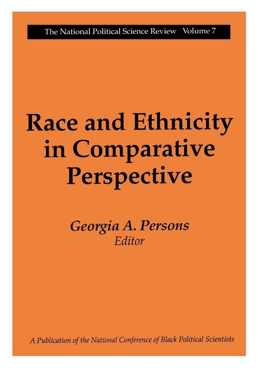 Produktbild: Race and Ethnicity in Comparative Perspective