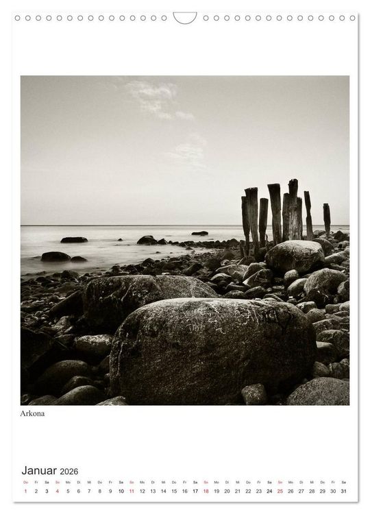 Produktbild: R&uuml;gen 2026... Bilder einer Insel (Wandkalender 2026 DIN A3 hoch), CALVENDO Monatskalender