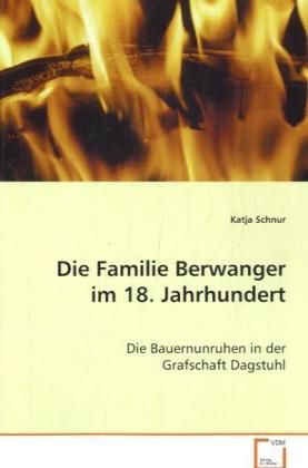 Produktbild: Schnur Katja: Die Familie Berwanger im 18. Jahrhundert