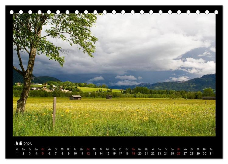 Produktbild: Natur erleben... (Tischkalender 2026 DIN A5 quer), CALVENDO Monatskalender