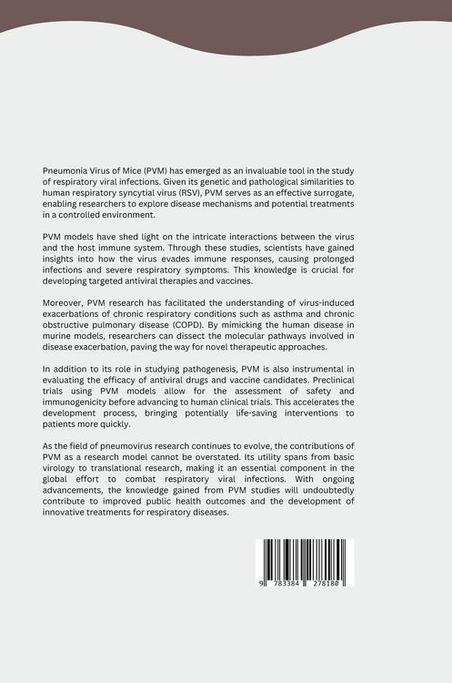 Produktbild: The Enigmatic G Protein: Unveiling its Function in Pneumoviruses with PVM as a Model