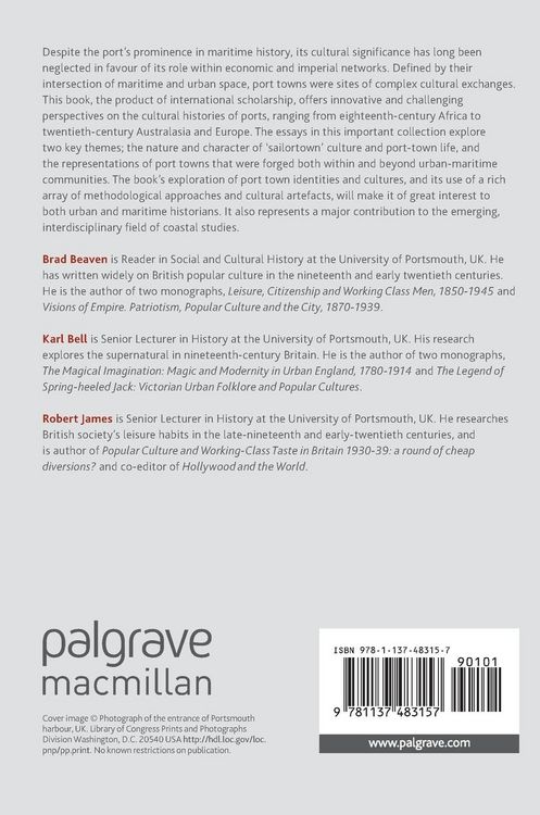 Produktbild: Port Towns and Urban Cultures