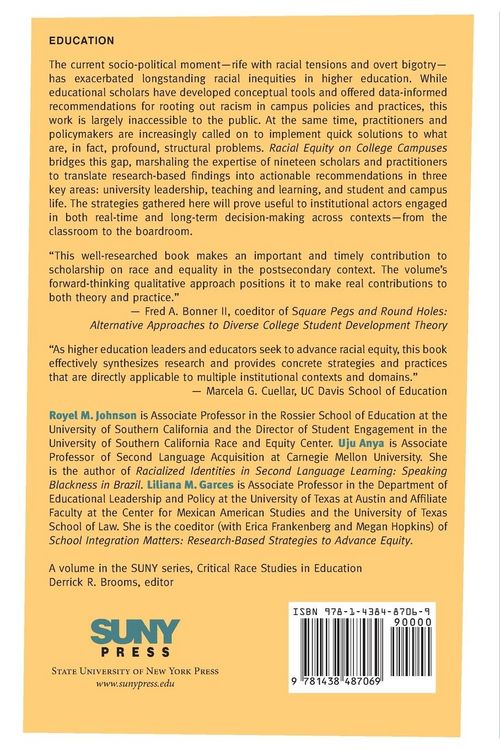 Produktbild: Racial Equity on College Campuses