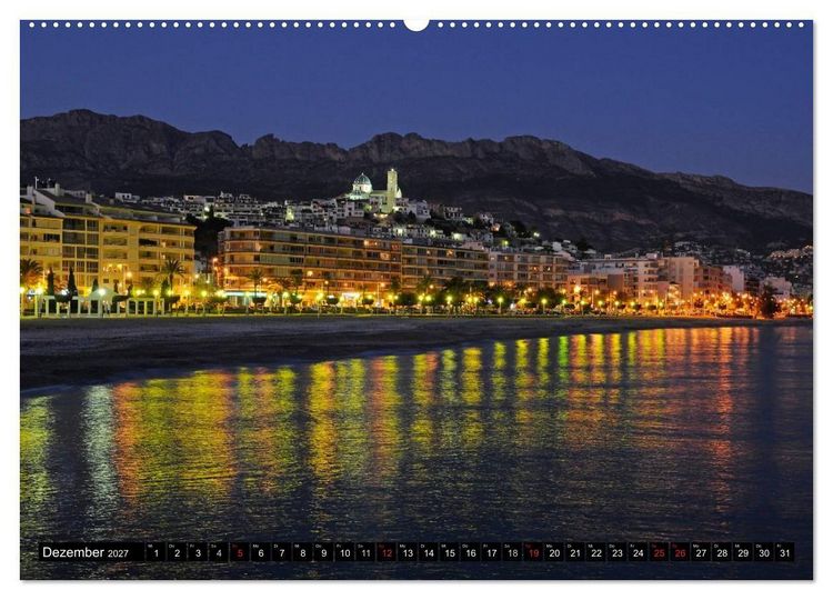 Produktbild: Costa Blanca - Spaniens wei&szlig;e K&uuml;ste (hochwertiger Premium Wandkalender 2027 DIN A2 quer), Kunstdruck in Hochglanz