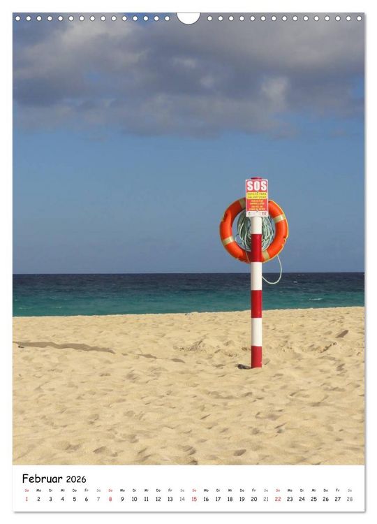 Produktbild: Fuerteventura -schlicht sch&ouml;n (Wandkalender 2026 DIN A3 hoch), CALVENDO Monatskalender