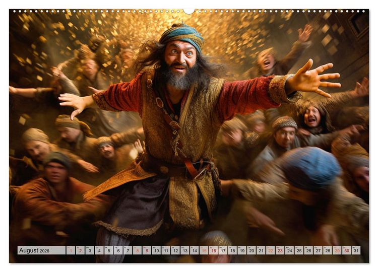 Produktbild: Zauberhafte M&auml;rchen aus aller Welt (hochwertiger Premium Wandkalender 2026 DIN A2 quer), Kunstdruck in Hochglanz
