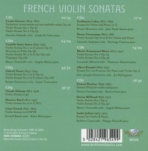 Produktbild: French Violin Sonatas