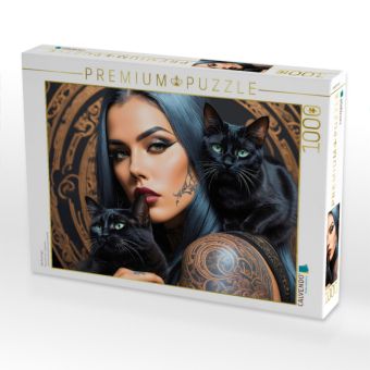 Produktbild: CALVENDO Puzzle Die Anmutige | 1000 Teile Lege-Gr&ouml;&szlig;e 64x48cm Foto-Puzzle f&uuml;r gl&uuml;ckliche Stunden