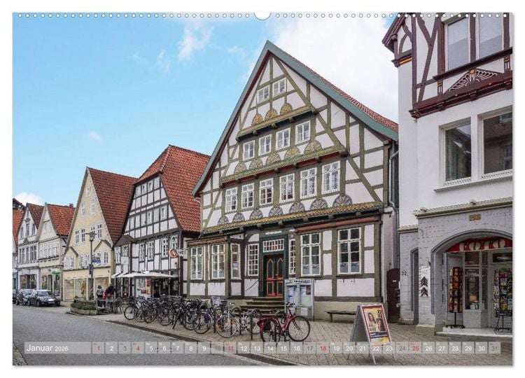 Produktbild: Teutoburger Wald - Natur und Kultur (hochwertiger Premium Wandkalender 2026 DIN A2 quer), Kunstdruck in Hochglanz