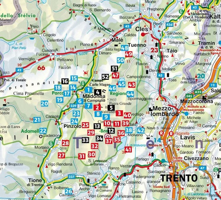 Produktbild: ROTHER Wanderf&uuml;hrer Brenta