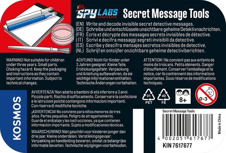 Produktbild: Spy Labs Secret Message Tool INT