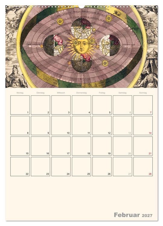 Produktbild: Zu den Sternen - mit Planerfunktion (hochwertiger Premium Wandkalender 2027 DIN A2 hoch), Kunstdruck in Hochglanz