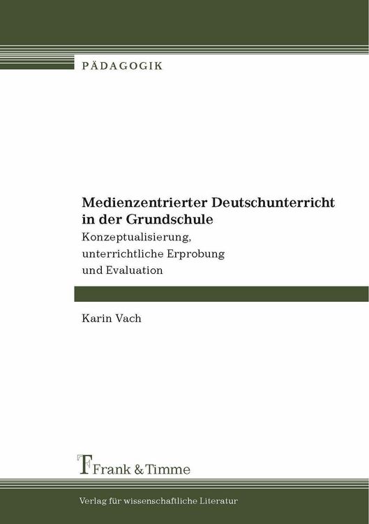 Produktbild: Medienzentrierter Deutschunterricht in der Grundschule