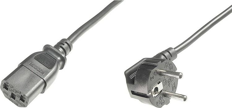 Produktbild: Digitus Strom Netzkabel 2.50 m Schwarz