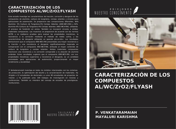 Produktbild: Caracterizaci&oacute;n De Los Compuestos Al/wc/zro2/flyash