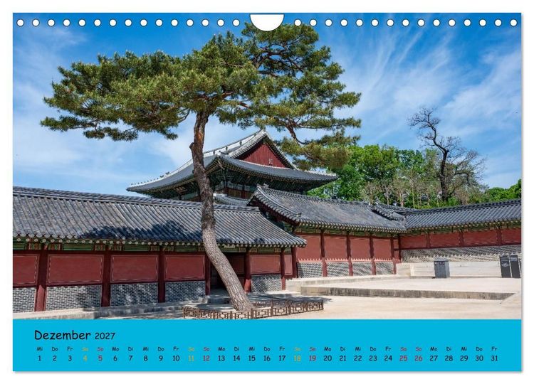 Produktbild: Seoul - Die Seele Koreas (Wandkalender 2027 DIN A4 quer), CALVENDO Monatskalender