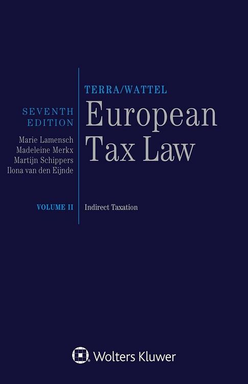 Produktbild: European Tax Law