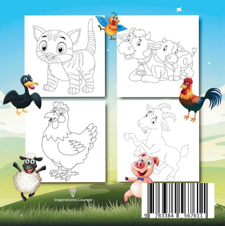 Produktbild: Malbuch Tiere - Mein tierisches Kritzelmalbuch