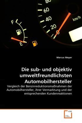 Produktbild: Meyer, M: Die sub- und objektiv umweltfreundlichsten Automob