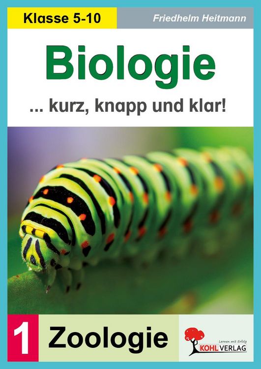 Produktbild: Biologie kurz, knapp und klar! / Band 1: Zoologie